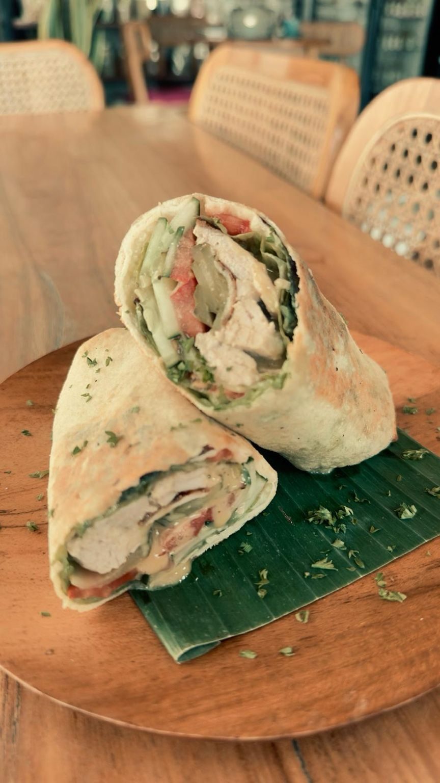 Fresh organic drink at Slavic Roots Cafe & Eatery Berawa